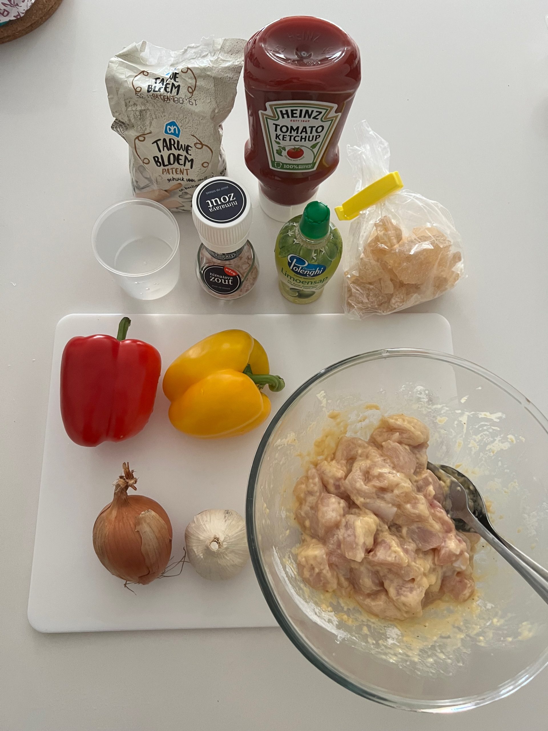 sweet & sour chicken ingredients