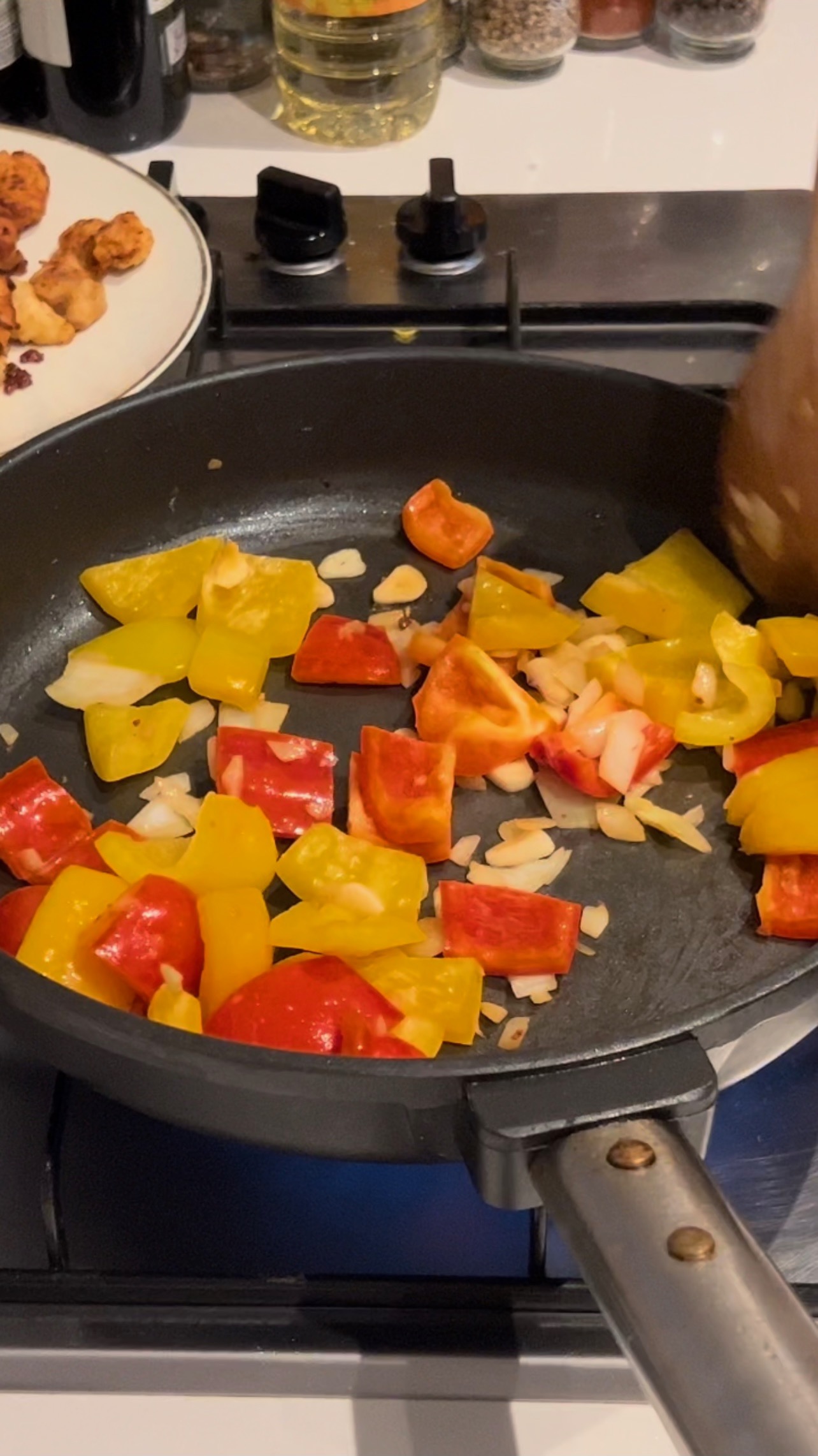 stir fry bell peppers