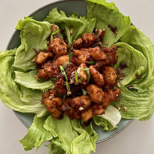 salt & pepper chicken popcorn