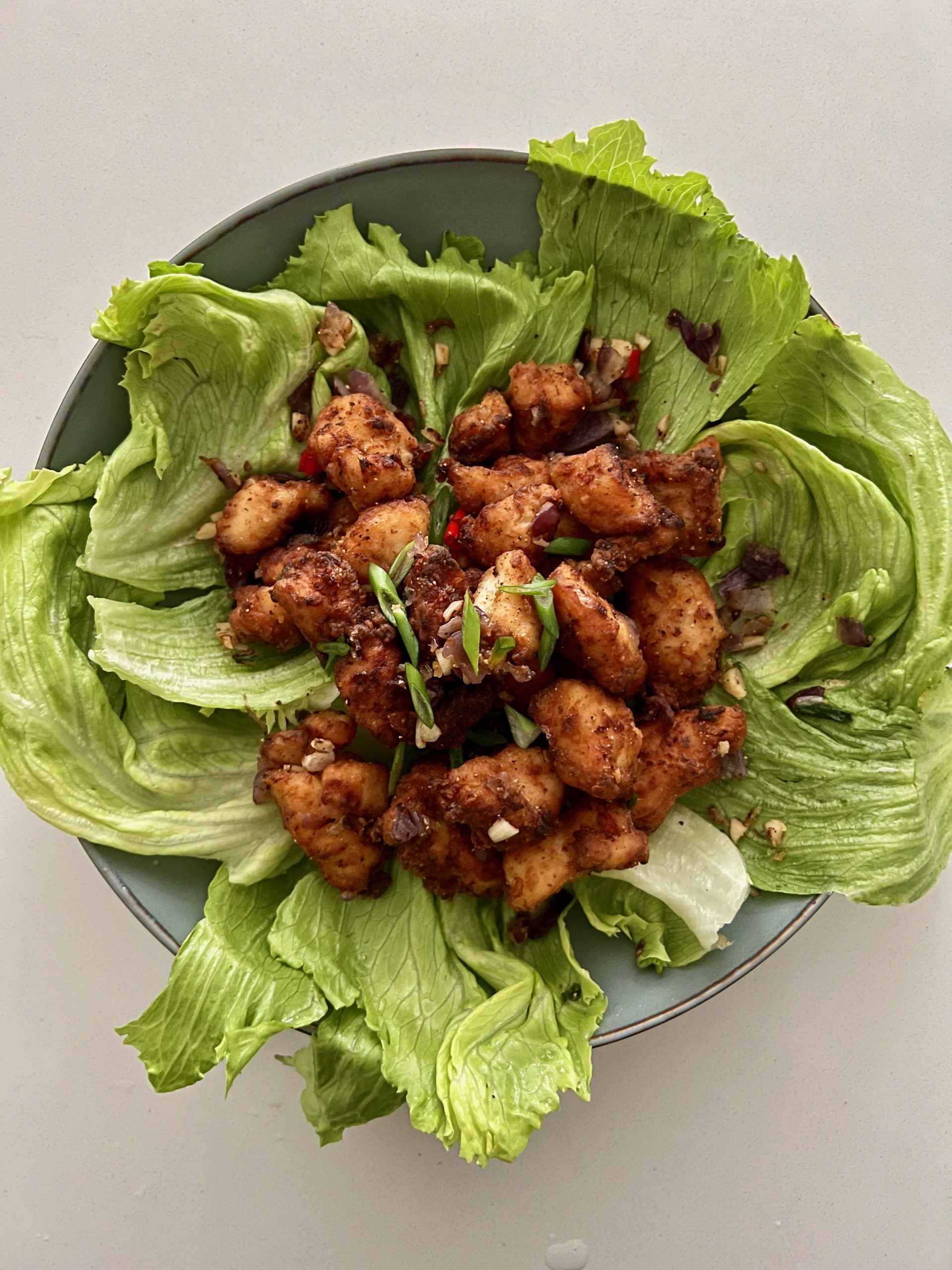 Salt and Pepper Popcorn Chicken